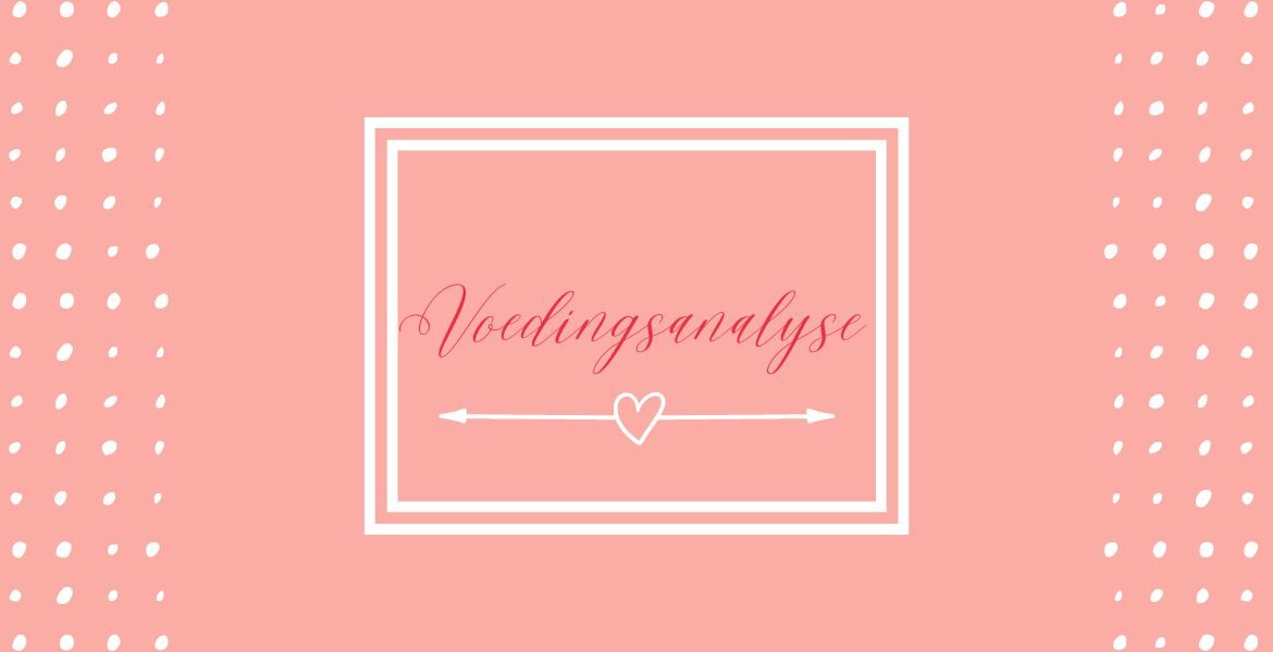voedingsanalyse