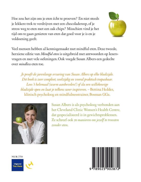 Mindful eten mindfulness boek