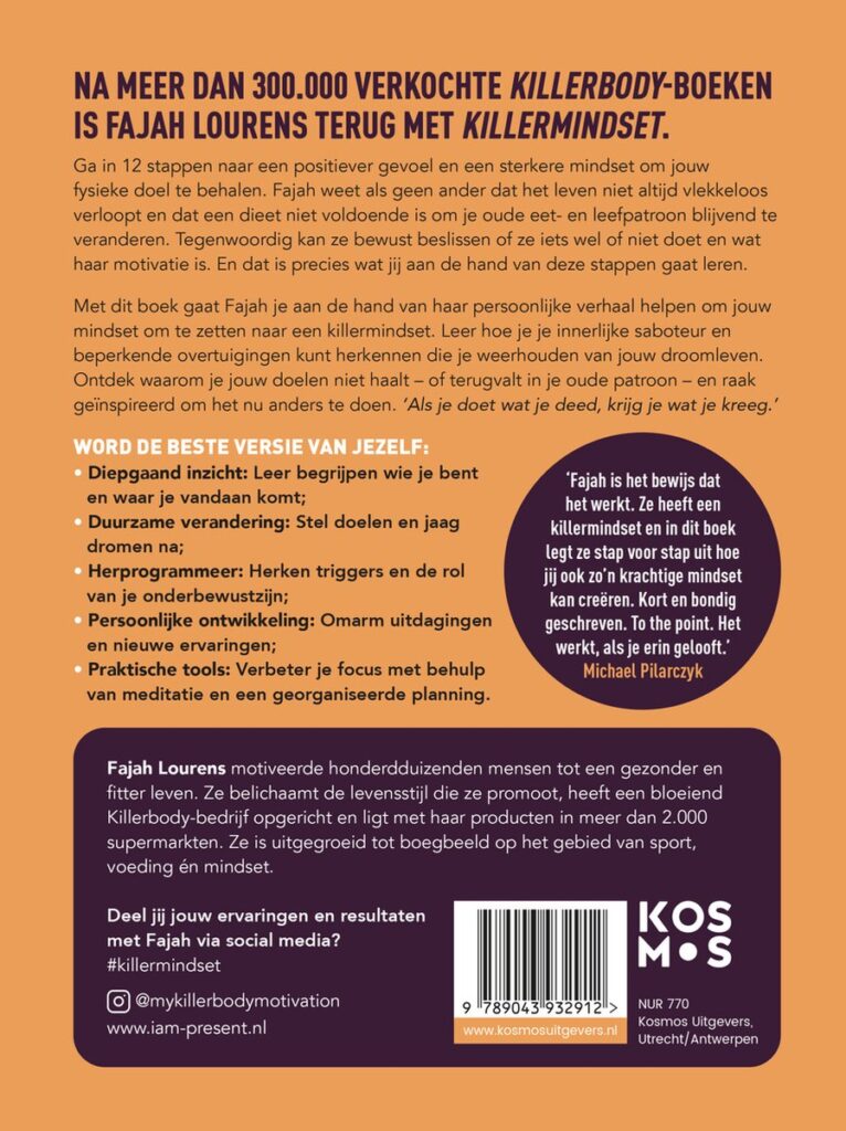 Killermindset boek fajah Lourens