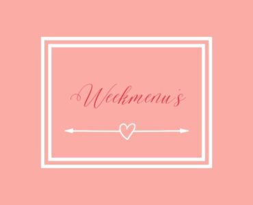 Plannen en weekmenu's