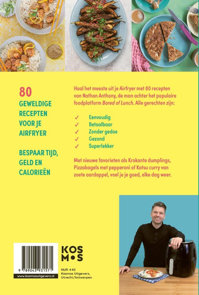 Gezond koken met de airfryer boek
